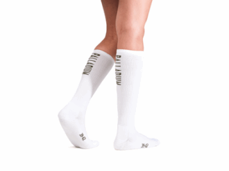 Calcetines altos de lana 01